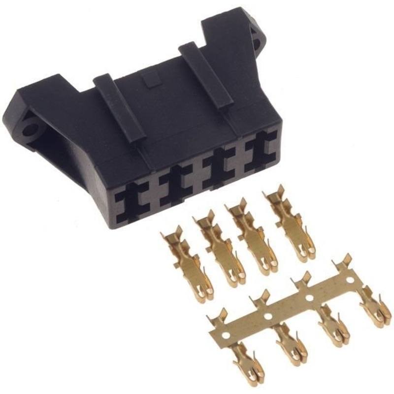 4 Way Interlocking ATO / ATC Blade Fuse Block Panel