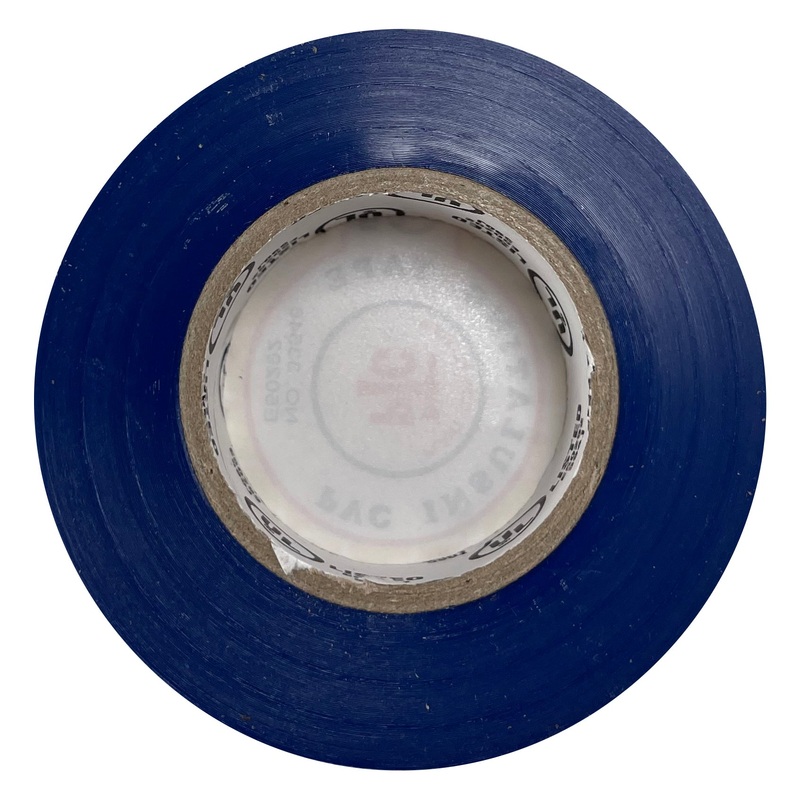 Blue PVC Insulated Electrical Tape – 3/4 x 50′ FT x 7 MILL – UL Listed – 1 or 10 Pack