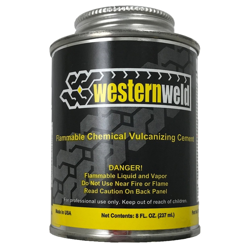 Clear All Purpose Vulcanizing Cement – Brush Top Can 8 oz – 1 to 24 Pack