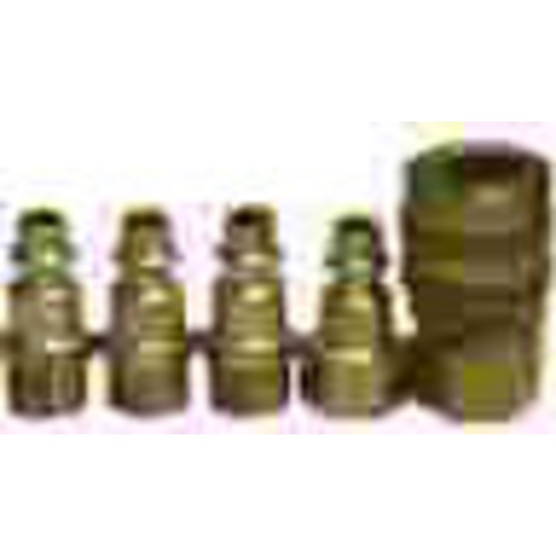 Milton type 1/4 NPT Female Brass Coupler & Pin Kit