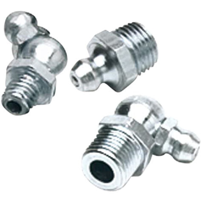 Steel Grease Fitting SAE & Metric Sizes Assortment Kit – 70 Pieces