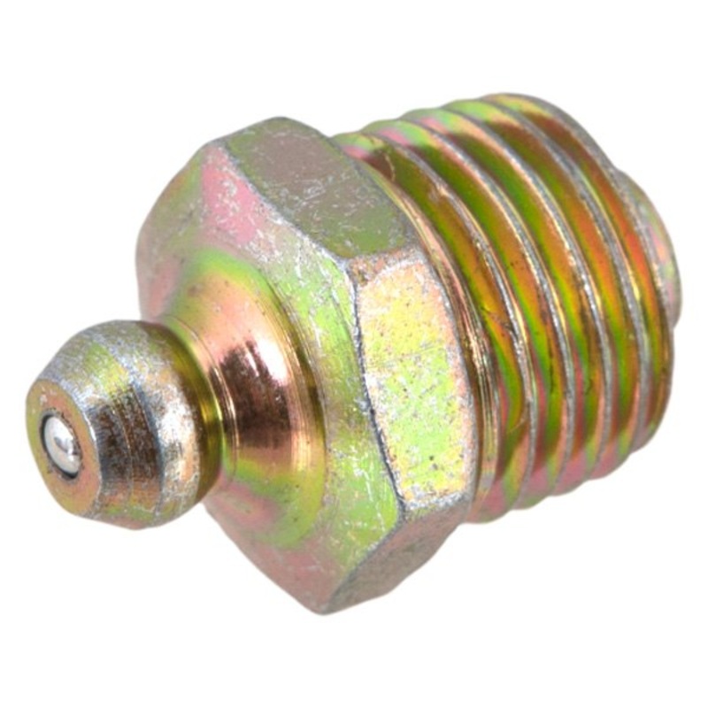 Straight Grease Fitting – 1/4 NPT – 10 Pack