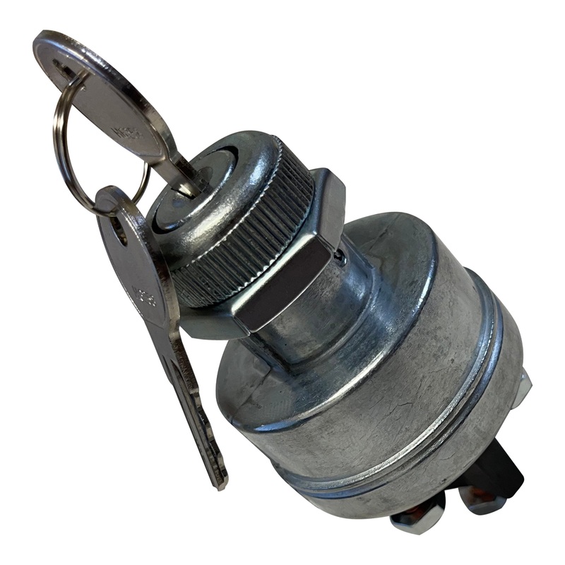 Universal 12V Engine Ignition Starter Switch with 2 Keys – 4 Position ACC/Off/On/Start