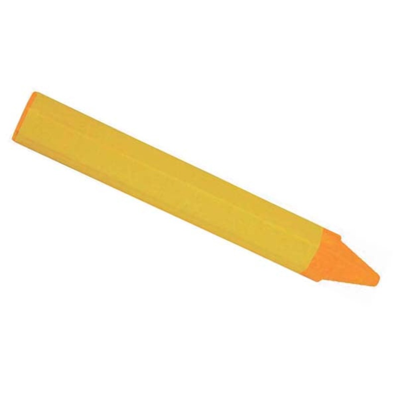 Yellow Tire Marking Crayon – 1/2 Hex – 12 to 48 Pack