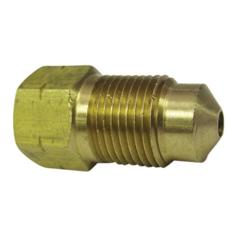 Metric Brake Line Adapter 3/16 (3/8 -24) 3/16 12 MM x 1.0 – Each