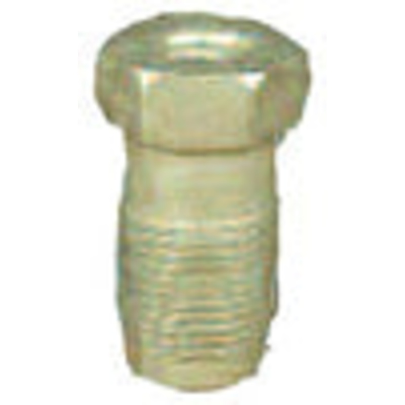 Metric & Imperial Bubble Flare Tube Nut, 3/16 in, 10 mm, 1, Gray 5 pack