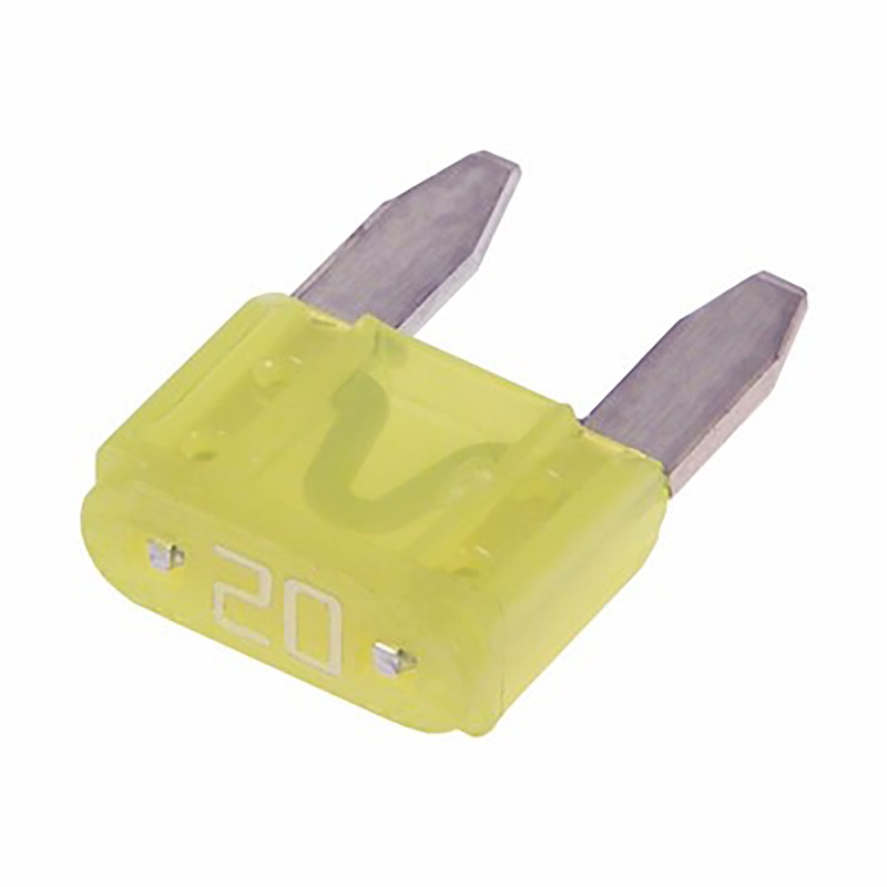 Mini Blade Fuses – 20 Amp – 5 or 25 Pack – Made in USA