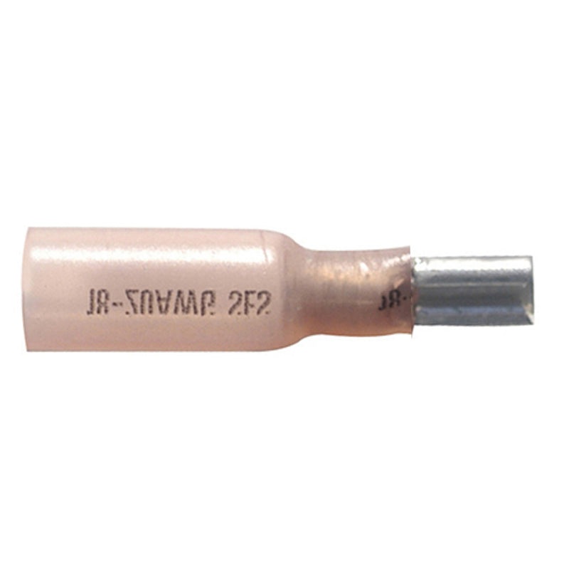 22-18 AWG Red Heat Shrink & Crimp Female Quick Disconnect – 0.110 Tab – 10 to 500 Pack