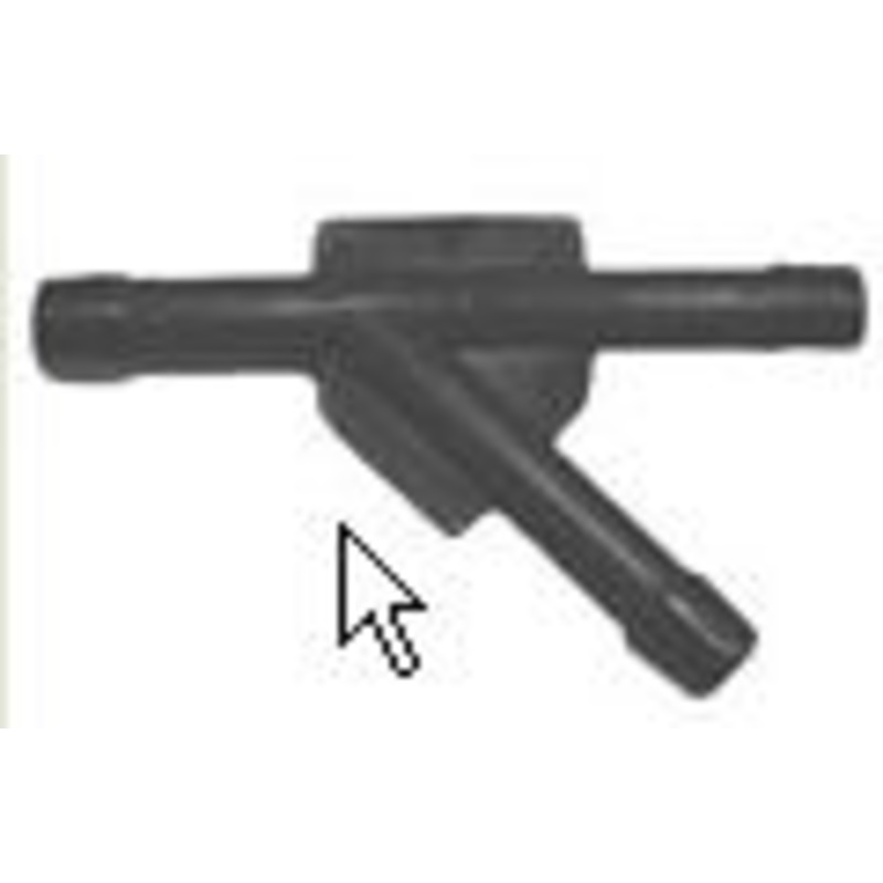 Y Vacuum Connector 3/16 x 3/16 x 3/16 – 10 or 100 Pack