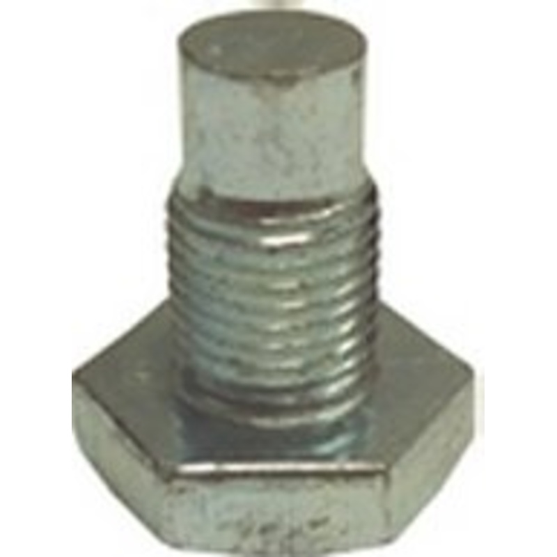 1/2- 20 Dog Point Zinc 7/8 Hex Head Drain Plug
