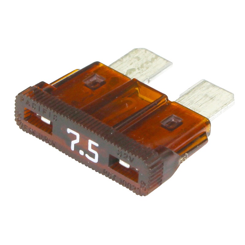 ATC / ATO Automotive Blade Fuse – 7.5 Amp – 5 or 50 Pack