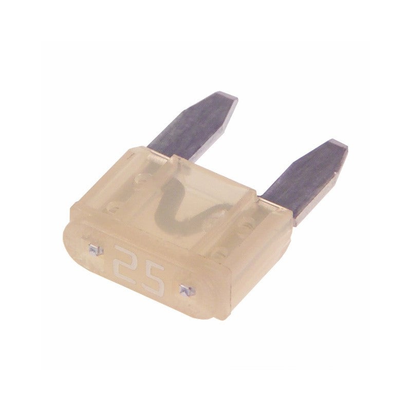 ATM / APM / MIN Mini Automotive Blade Fuse – 25 Amp – 5 or 50 Pack