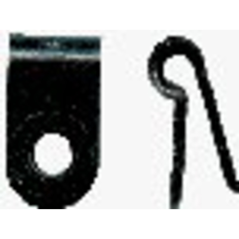 Black Nylon 5/16 Cable Clamps – 100 Pack