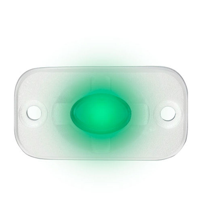Heise HE-ML1G Green LED Marine Auxiliary Lighting Pod 9 Watt – 1.5 Inch x 3 Inch