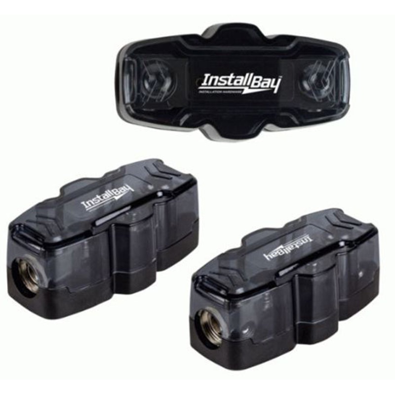 Nickel Plated ANL / Mini MANL Fuse Holder Block – 4 Gauge to 1/0