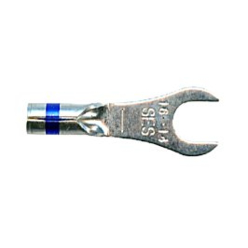 Non-Insulated Long Neck Spade Terminal 16-14 Gauge #10 Stud – 50 Pack