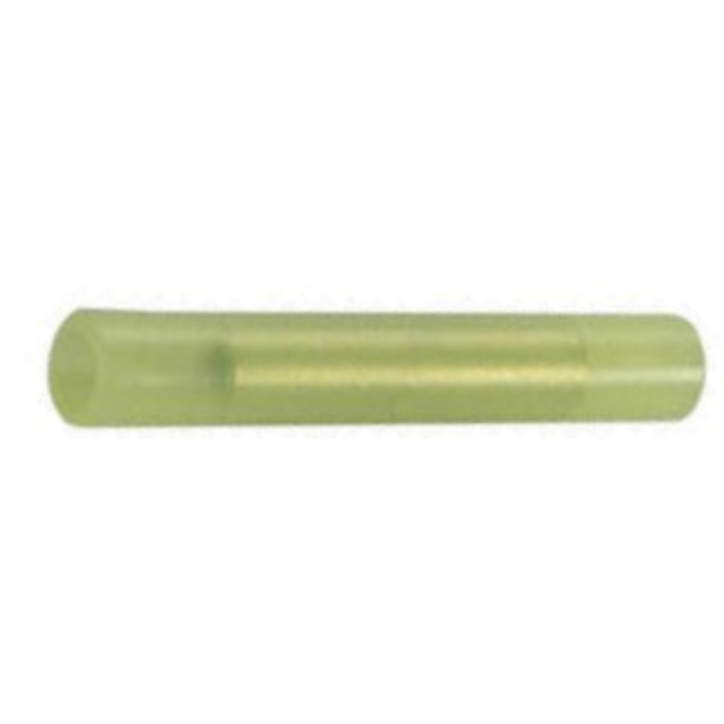 Nylon Insulated Yellow Butt Connector 26-24 Gauge – 100 Pack