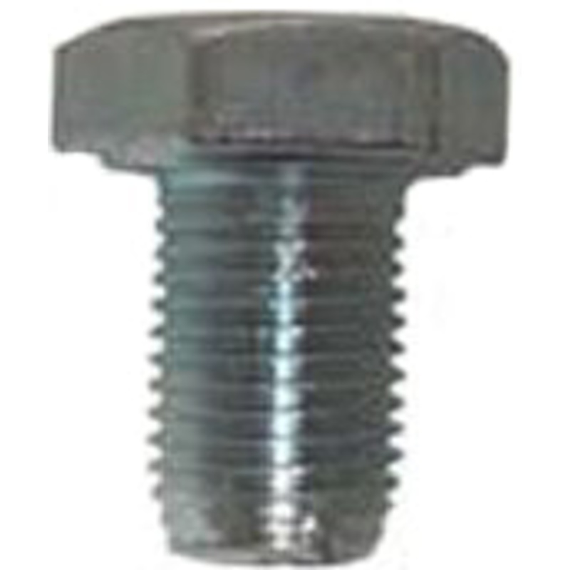 12mm – 1.25 19mm Hex Oversize Tapping Thread Zinc Plate w/gasket Drain Plug – 1 or 5 Pack