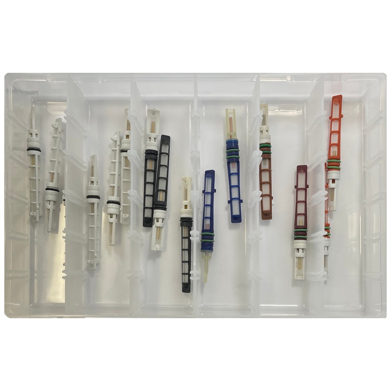 15 Piece Universal Automotive A/C Orifice Tube Assortment – GM Ford