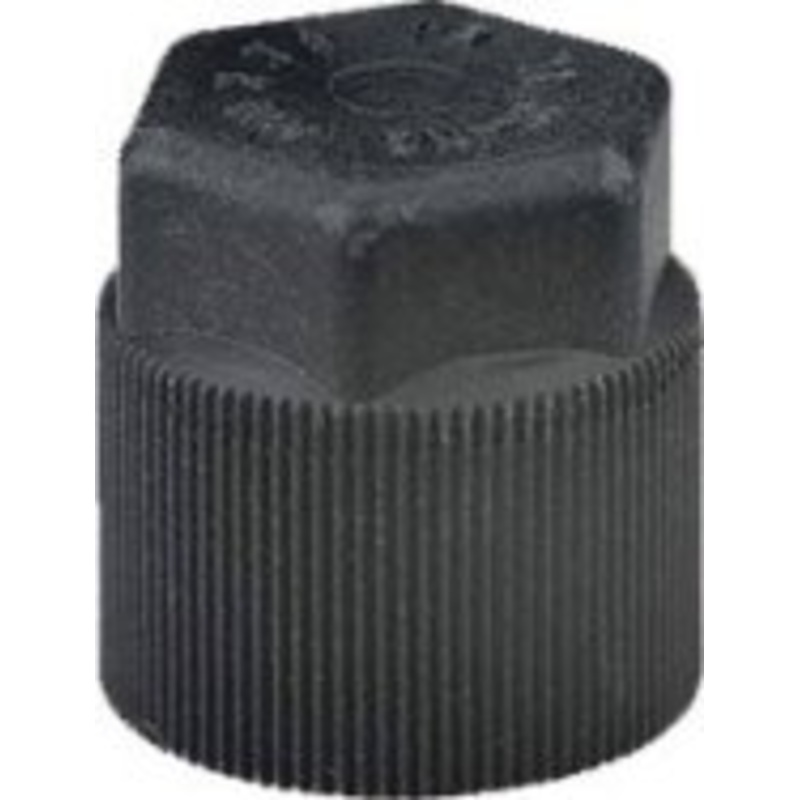 Black A/C R-134a High Side Service Port Cap 17 MM – 10 MM x 0.75 MM – 10 Pack