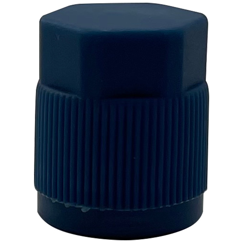Blue A/C R-134a Low Side Service Port Cap 15 MM – 9 MM x 1 MM – 10 Pack