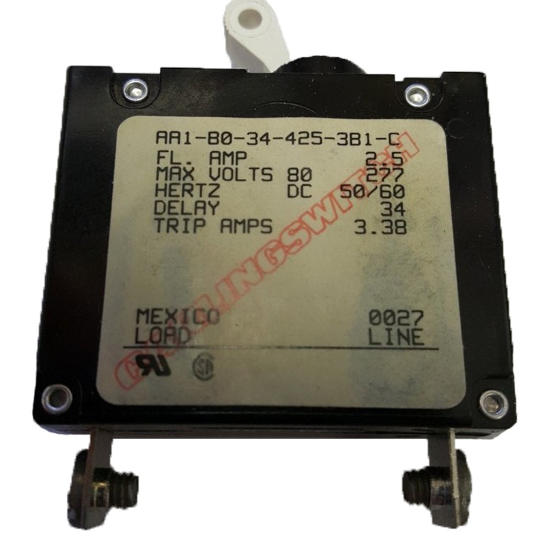 Carlingswitch 2.5 amp DC Marine Circuit Breaker / White Bat