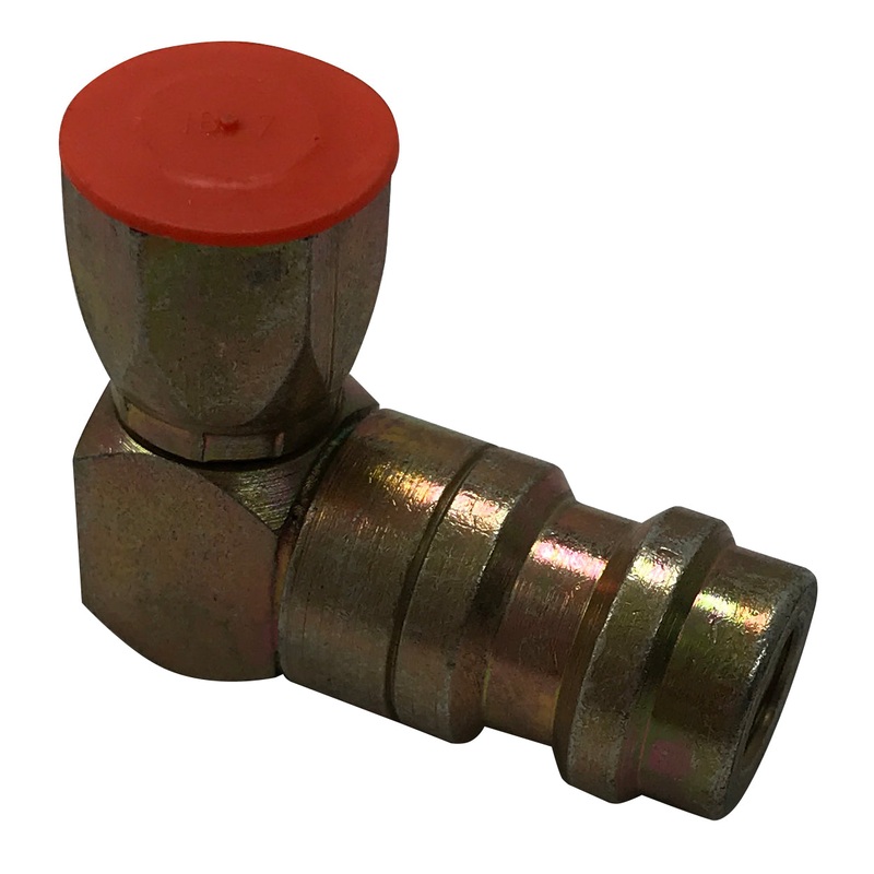FJC 2634 A/C High Side 90 Degree 1/4 R12 to R134a Retrofit Adapter Fitting – 1 or 5 Pack