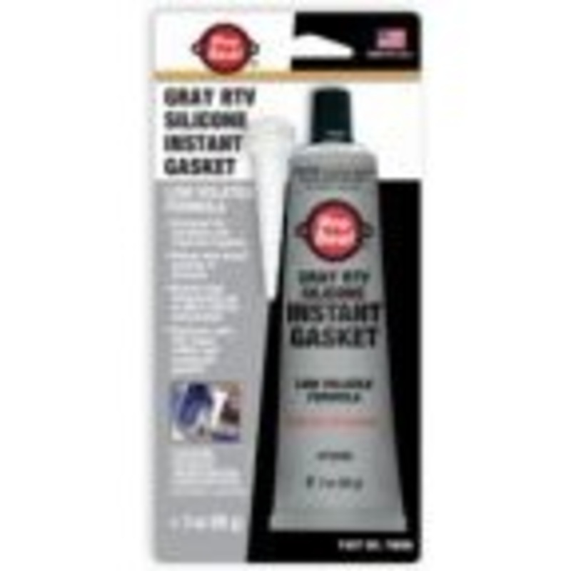 Gray RTV Silicone Instant Gasket, 3 OZ