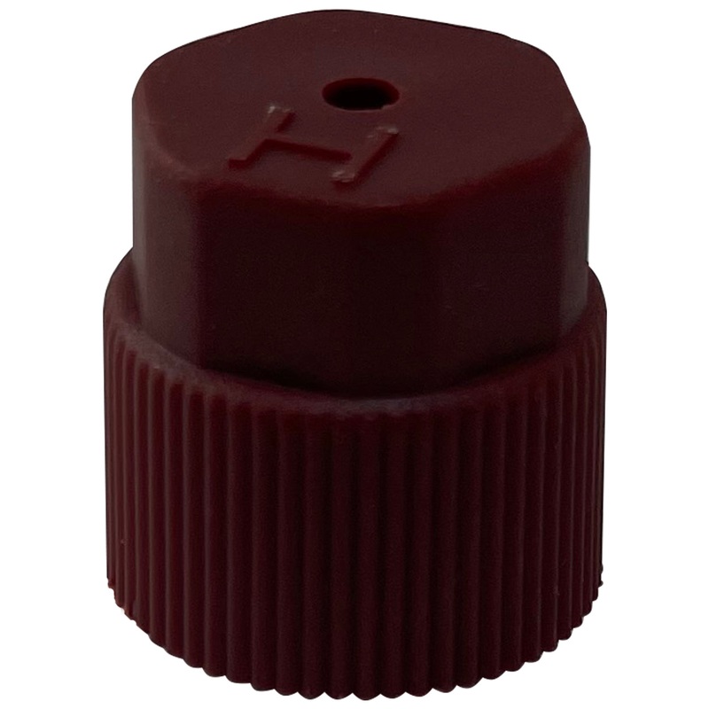 Red A/C R-134a High Side Service Port Cap – M8 x 1.0 MM – 10 Pack