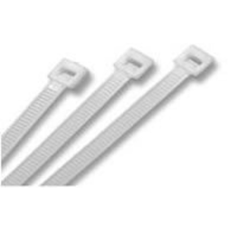 Standard Natural 4 Inch Cable Ties 18 lbs – 100 or 1000 Pack
