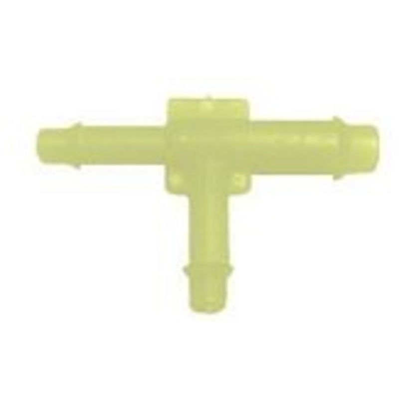 Vacuum Tee 3/16 x 1/4 x 3/16 – 10 or 100 Pack