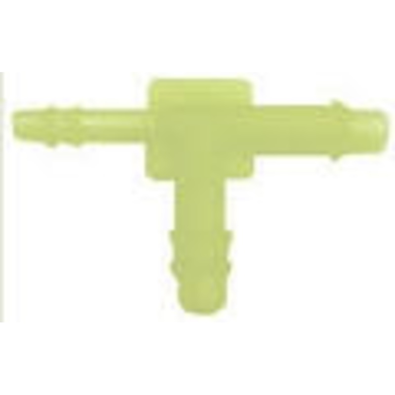 Vacuum Tee 3/16 x 1/8 x 3/16 – 10 or 100 Pack