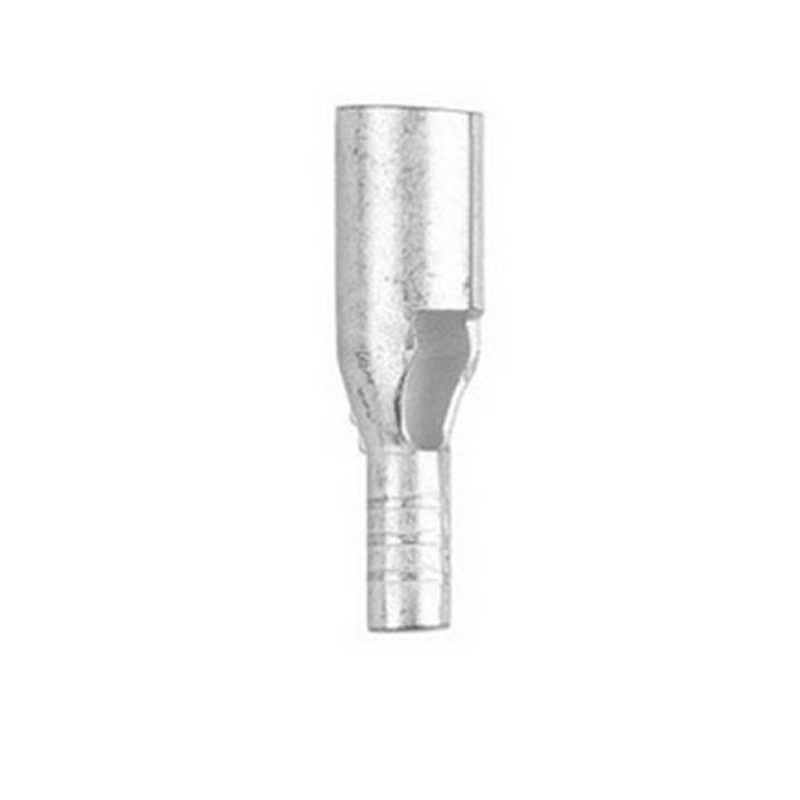 16-14 AWG Non-Insulated Female Bullet Connector – 0.157 Tab – 100 or 1000 Pack – Made in USA