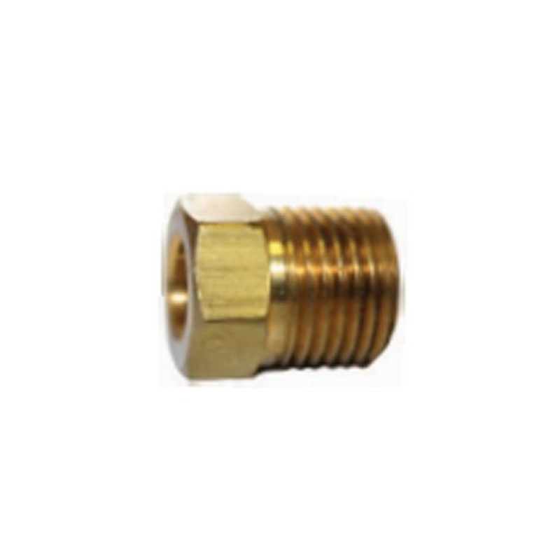 3/16 Brass Tube Nut, 5 PK