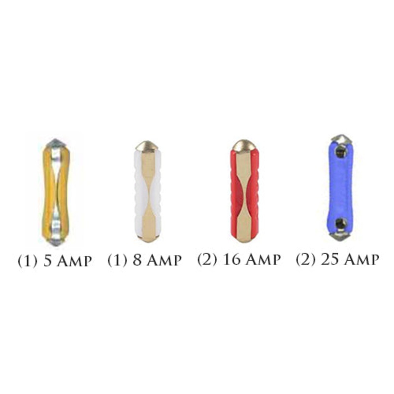 6 PC. GBC European Fuse Assortment