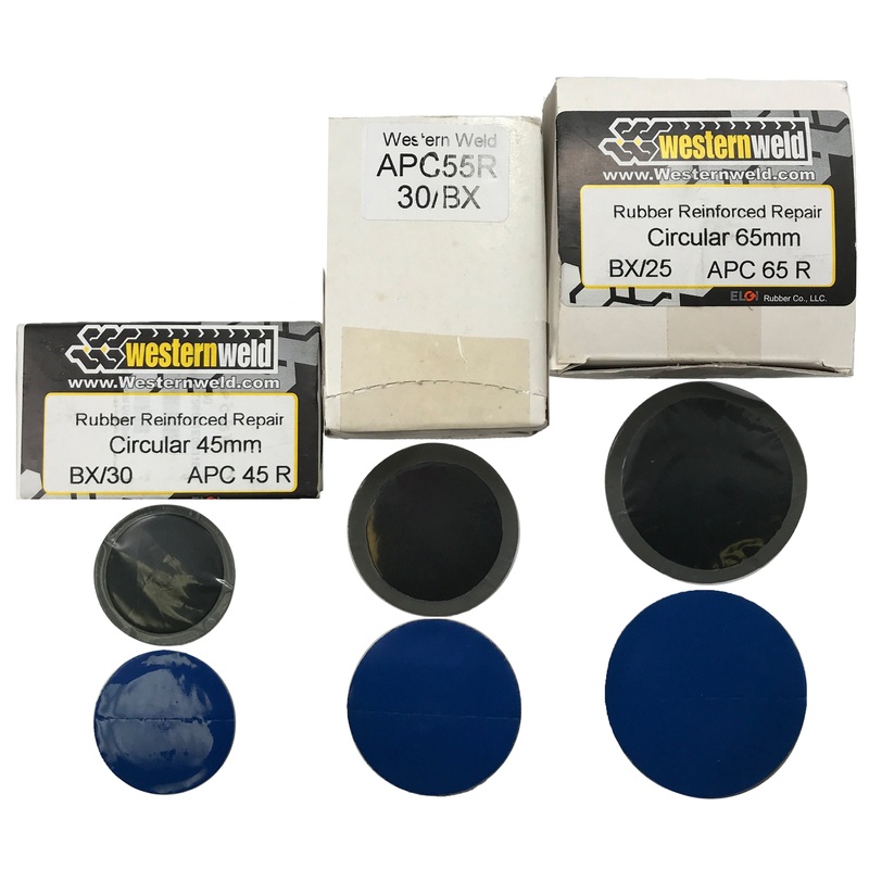 85 Piece Round Tire Patch Assortment – 1-3/4 to 2-5/8