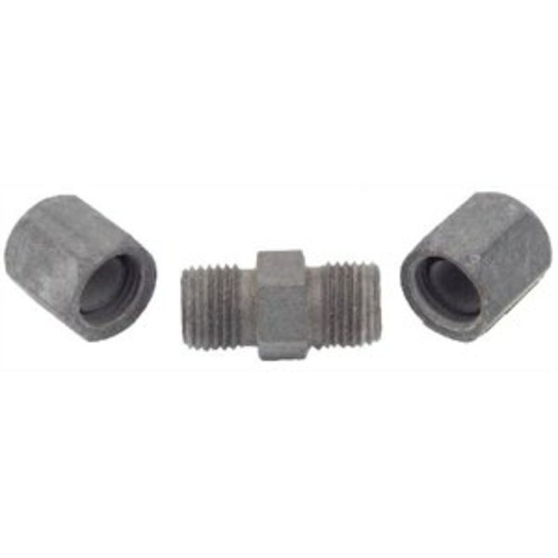 High Pressure Steel Compression Union – 3/8 Inch -10mm – Each