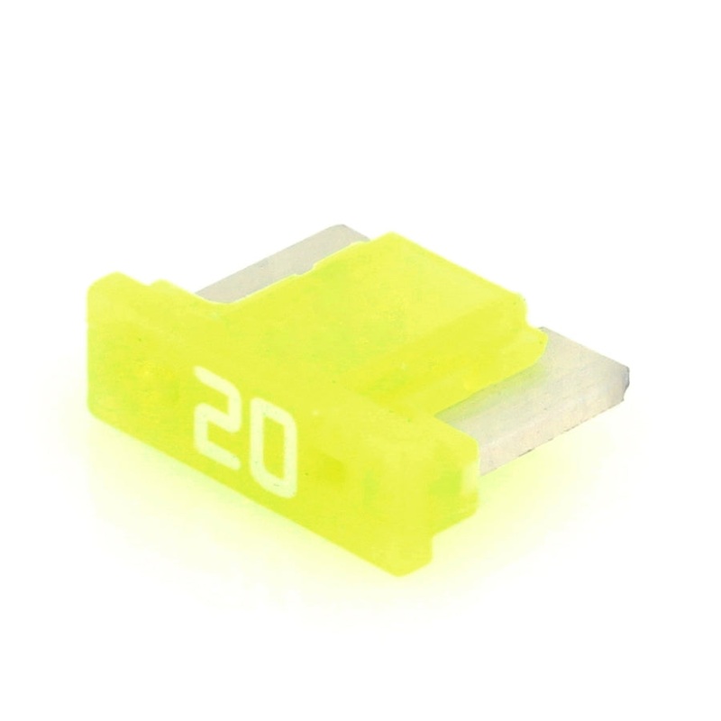 Low Profile Mini Fuses – 20A – 5 or 25 Pack – Made in USA