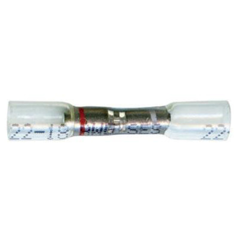 Optiseal Clear Heat Shrink & Crimp Step-Down Butt Connector 26-24 to 22-18 Gauge – 10 to 500 Pack