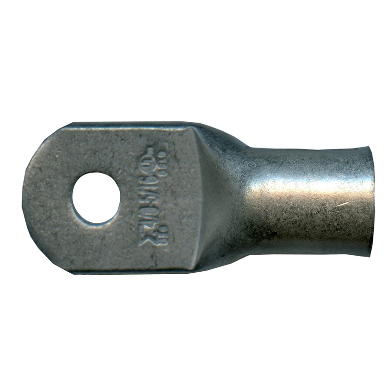 Standard Tinned Copper Lug 4/0 AWG 5/16 Ring Size – 10 or 100 Pack