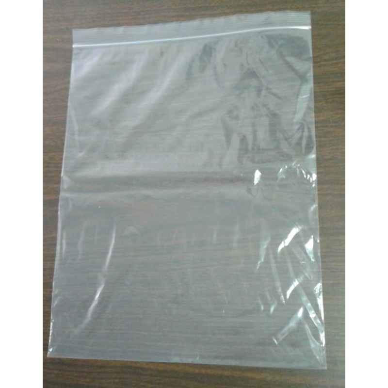 12X15 Inch Clear Plastic Reclosable Ziplock 2mil Bags – 100 Pack