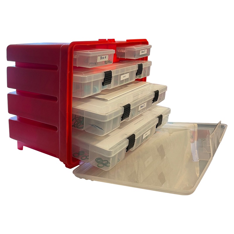 637 Piece Professional A/C Maintenance Assortment Kit – Over 131 Service Parts