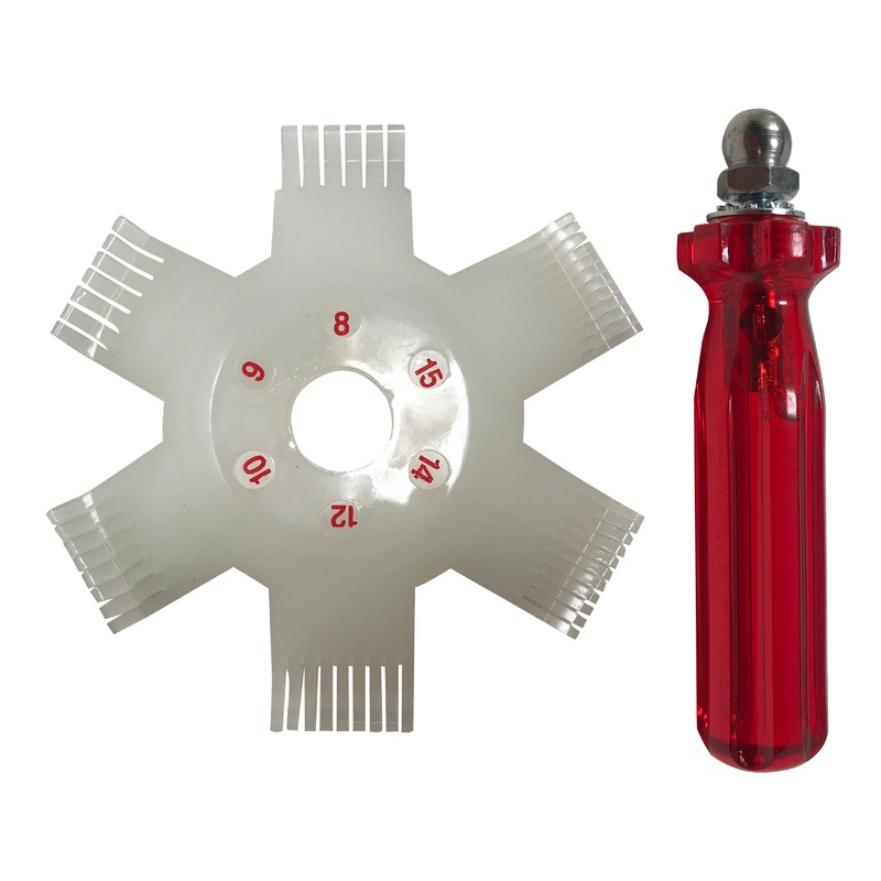 Air Condition Condenser Fin Comb and Straightener A/C Repair Tool