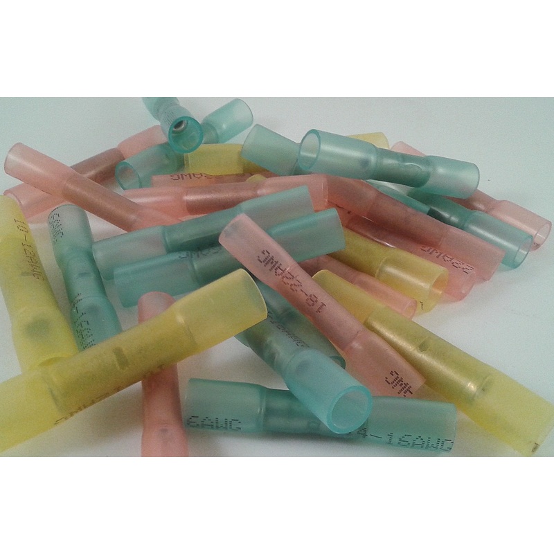 150 pcs Heat Shrink Butt Connector Assortment