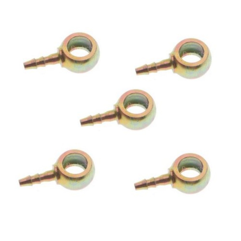 5 PK 10mm x 1mm Ring Nipples for 3mm hose Fuel Injector Fitting RPL SMP HK9011