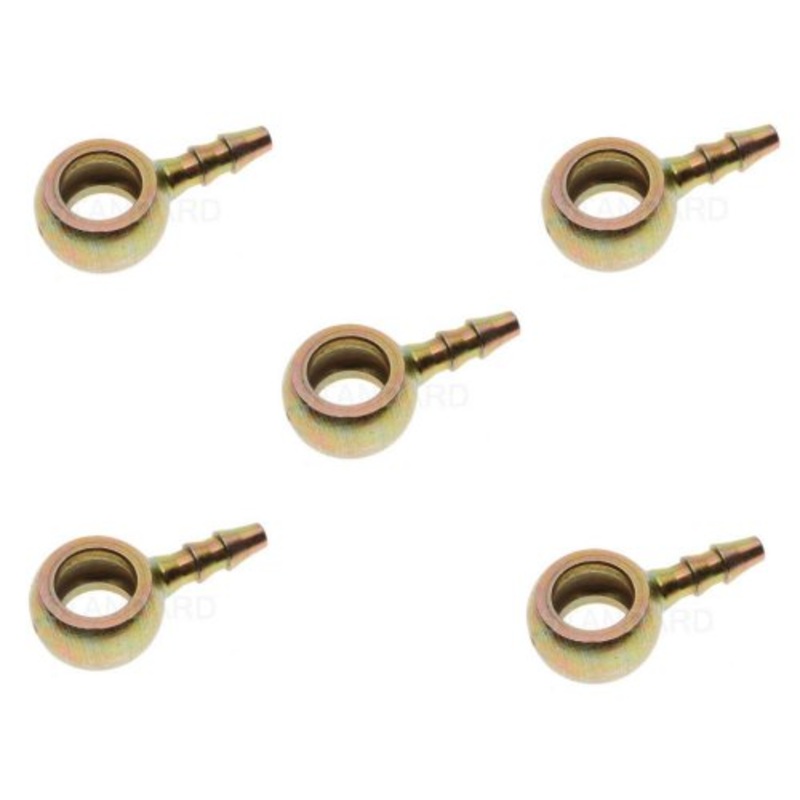 5 PK 8mm x 1mm Ring Nipples for 3mm hose Fuel Injector Fitting RPL SMP HK9010