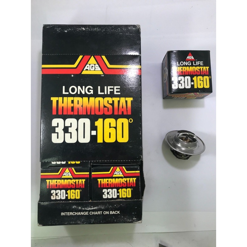 AGS 330-160 Engine Coolant Thermostat OE Type – Box of 10