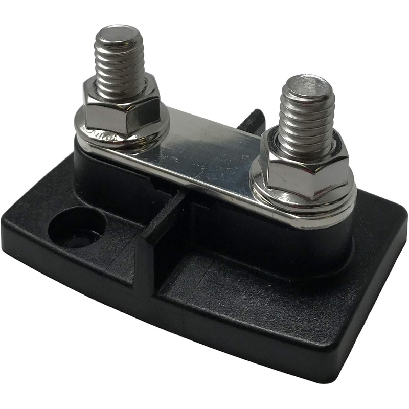 Blue Sea 2019 Marine Power Bar Common Bus Bar 3/8-16 Stud 200A 48V DC – Made in the USA