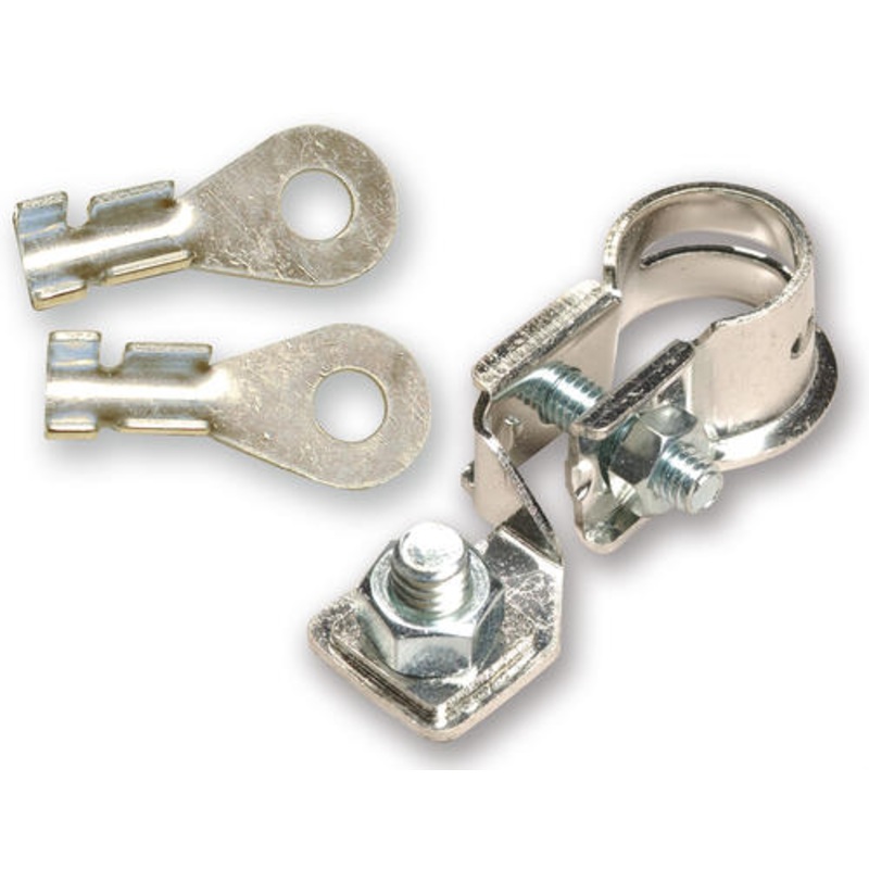 Deka Lead-Free OEM Battery Terminals – Includes 2 Cable Lugs and 1 Terminal