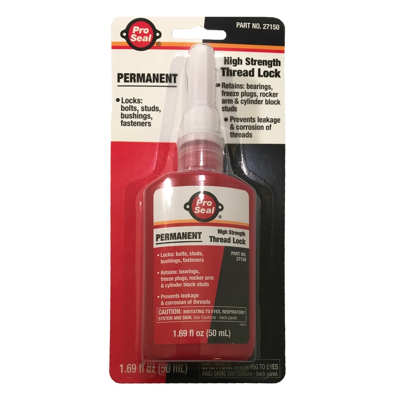 Pro Seal High Strength (Red) Thread Locker – 50 ml